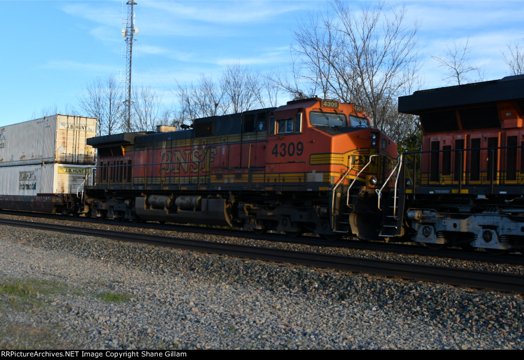 BNSF 4309 Roster shot